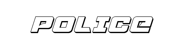 Aircruiser 3D Italic  Free Fonts Download