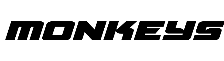 Aircruiser Expanded Italic  Free Fonts Download