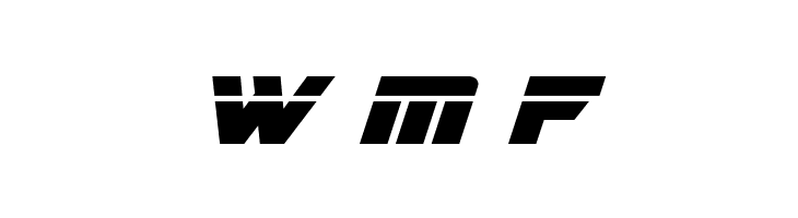 Aircruiser Laser Italic  Free Fonts Download
