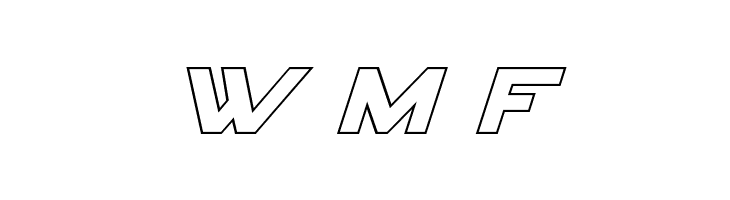 Spy Agency Outline Italic  Free Fonts Download