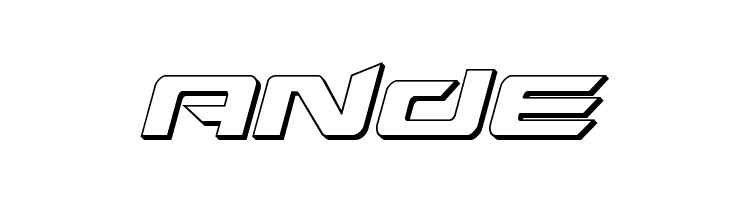 Northstar 3D Italic  Free Fonts Download