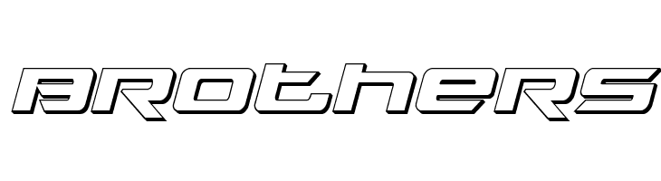 Northstar 3D Italic  Free Fonts Download