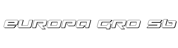 Northstar 3D Italic  Free Fonts Download