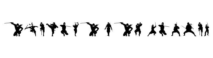 Barrel of Ninjas  Free Fonts Download