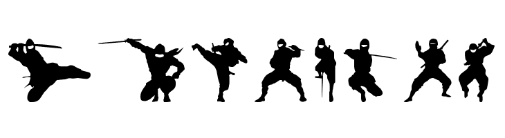 Barrel of Ninjas  Free Fonts Download