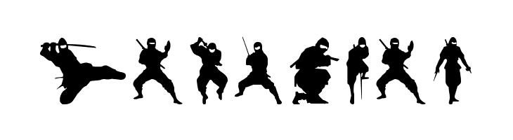 Barrel of Ninjas  Free Fonts Download
