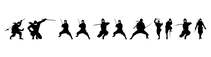 Barrel of Ninjas  Free Fonts Download