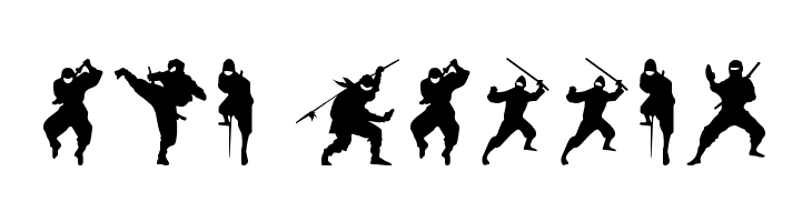 Barrel of Ninjas  Free Fonts Download
