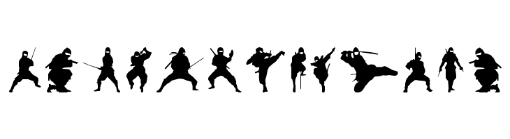 Barrel of Ninjas  Free Fonts Download