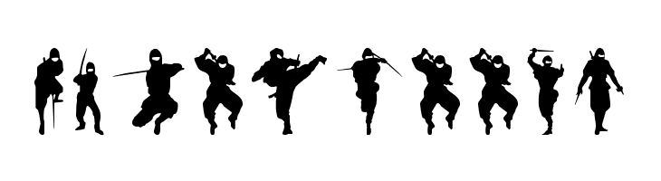 Barrel of Ninjas  Free Fonts Download