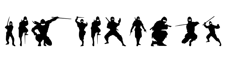 Barrel of Ninjas  Free Fonts Download