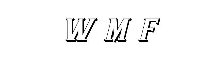 Earthrealm 3D Italic  Free Fonts Download