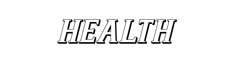 Earthrealm 3D Italic  Free Fonts Download