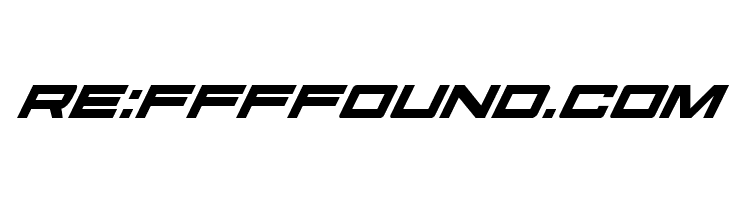 Future Forces Super-Italic  Free Fonts Download