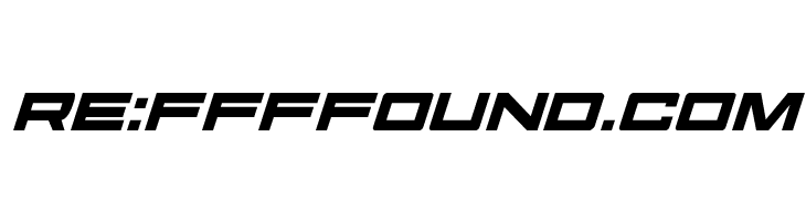 Future Forces Italic  Free Fonts Download