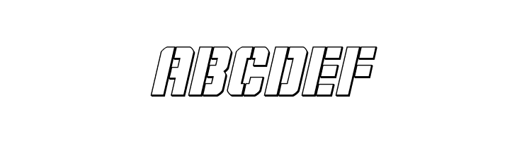 Covert Ops Outline Italic  Free Fonts Download