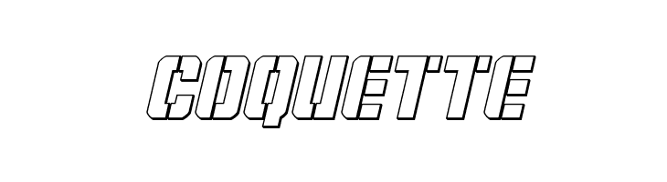 Covert Ops Outline Italic  Free Fonts Download