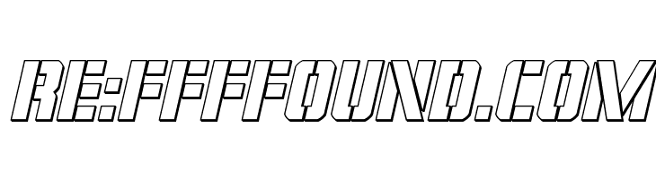 Covert Ops Outline Italic  Free Fonts Download