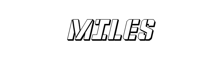 Covert Ops 3D Italic  Free Fonts Download