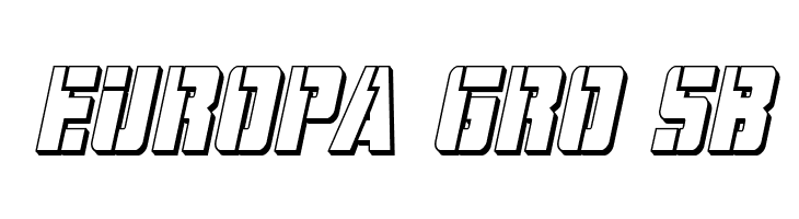 Hard Science 3D Italic  Free Fonts Download