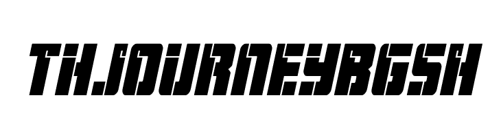 Hard Science Bold Italic  Free Fonts Download