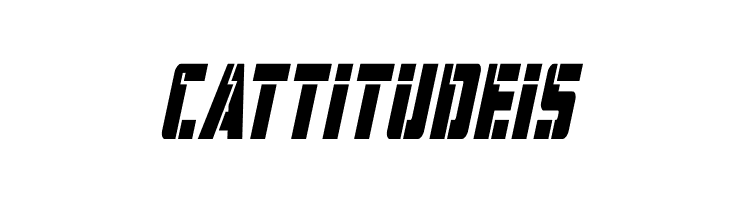 Hard Science Condensed Italic  Free Fonts Download