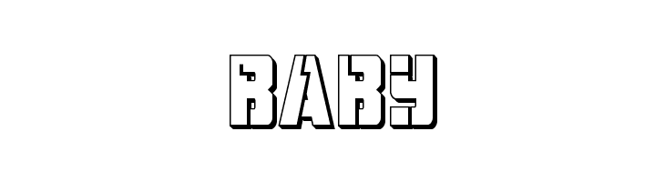 Hard Science 3D  Free Fonts Download