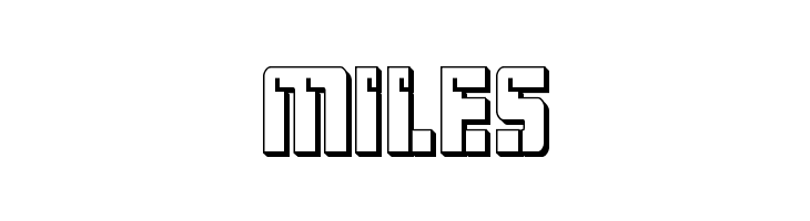 Hard Science 3D  Free Fonts Download