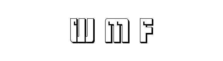 Hard Science 3D  Free Fonts Download