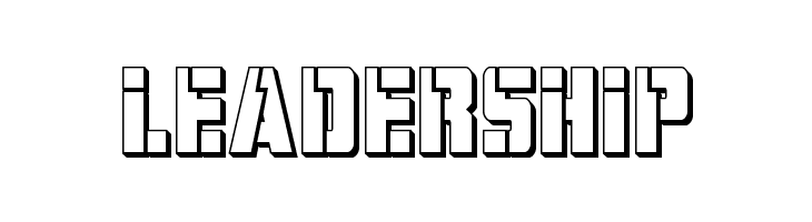 Hard Science 3D  Free Fonts Download