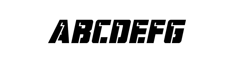 Hard Science Expanded Italic  Free Fonts Download