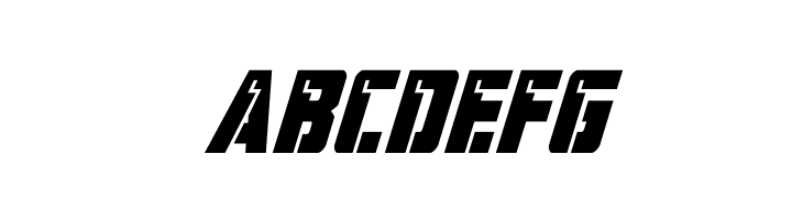 Hard Science Super-Italic  Free Fonts Download