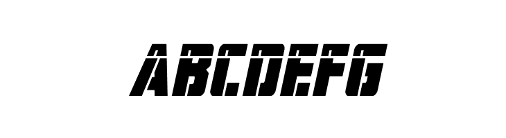Hard Science Laser Italic  Free Fonts Download