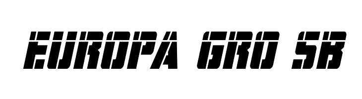 Hard Science Laser Italic  Free Fonts Download