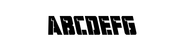 Hard Science Bold Leftalic  Free Fonts Download
