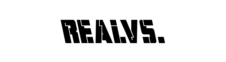 Hard Science Bold Leftalic  Free Fonts Download