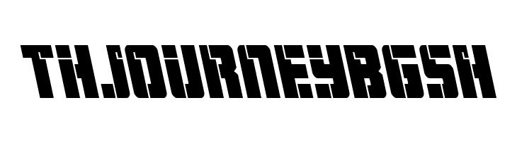 Hard Science Bold Leftalic  Free Fonts Download