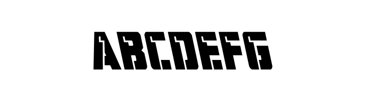 Hard Science Leftalic  Free Fonts Download