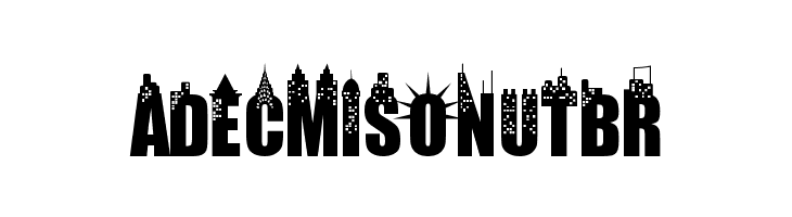 New York City  Free Fonts Download