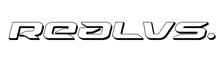 Drive 3D Italic  Free Fonts Download