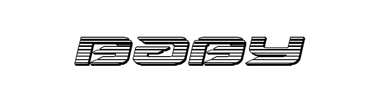 Drive Chrome Italic  Free Fonts Download