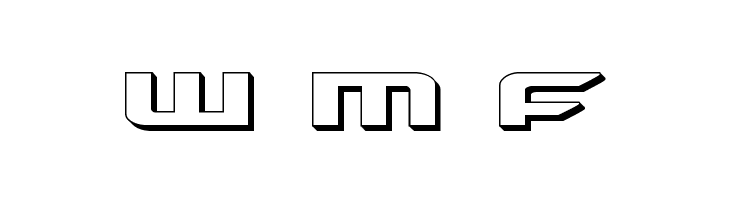 Drive 3D  Free Fonts Download