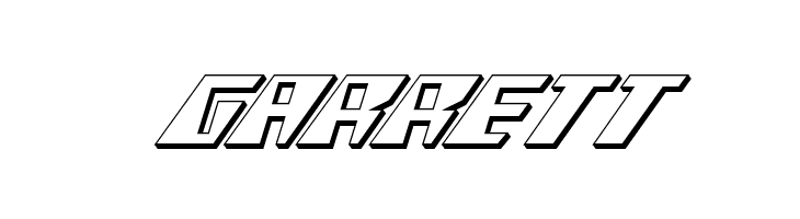 X-Racer 3D Italic  Free Fonts Download