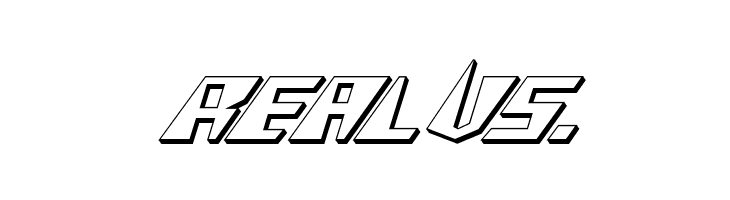 X-Racer 3D Italic  Free Fonts Download