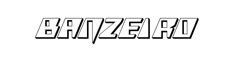 X-Racer 3D  Free Fonts Download