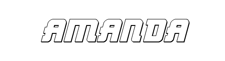 Hong Kong Hustle 3D Italic  Free Fonts Download