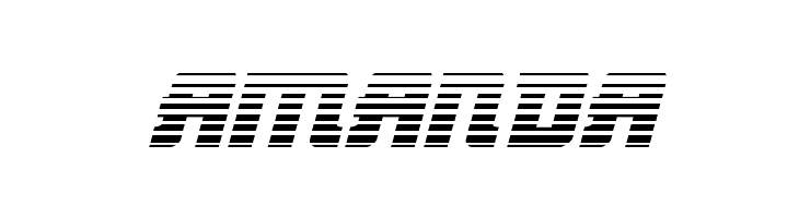 Hong Kong Hustle Gradient Italic  Free Fonts Download