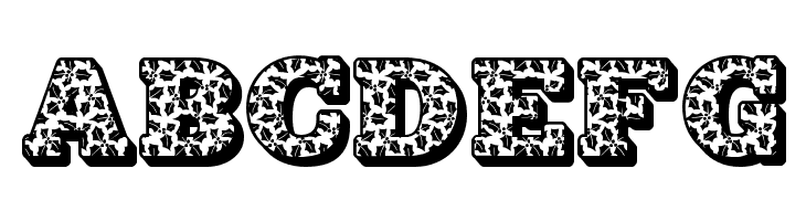 JFHollyDayz  Free Fonts Download