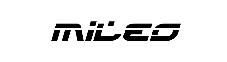 Battlefield Laser Italic  Free Fonts Download