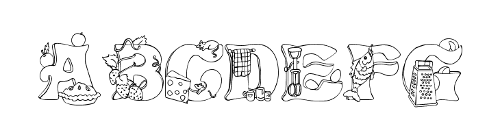 Kitchen Kapers I  Free Fonts Download